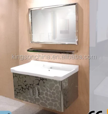 KS363 Stainless Steel Bathroom Sink Cabinet Side Cabinet