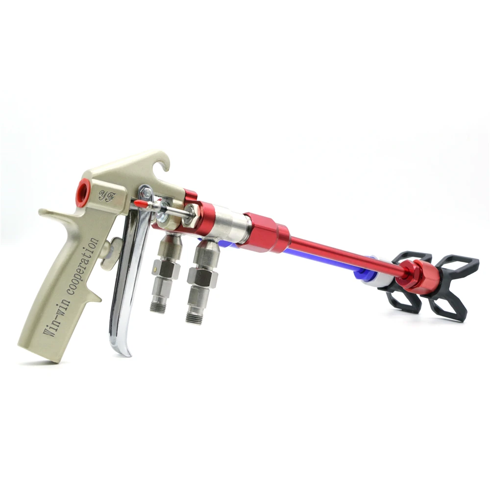 Double nozzle airless spray gun SPQ911-2 pressure feed spray gun