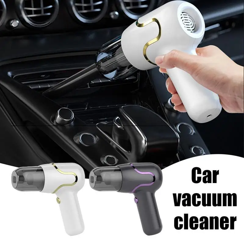 

Handheld Car Vacuum Cleaner Rechargeable Handheld Vacuum Cleaner Powerful Cordless 12000Pa Strong Suction Hand Vacuum Cleaner