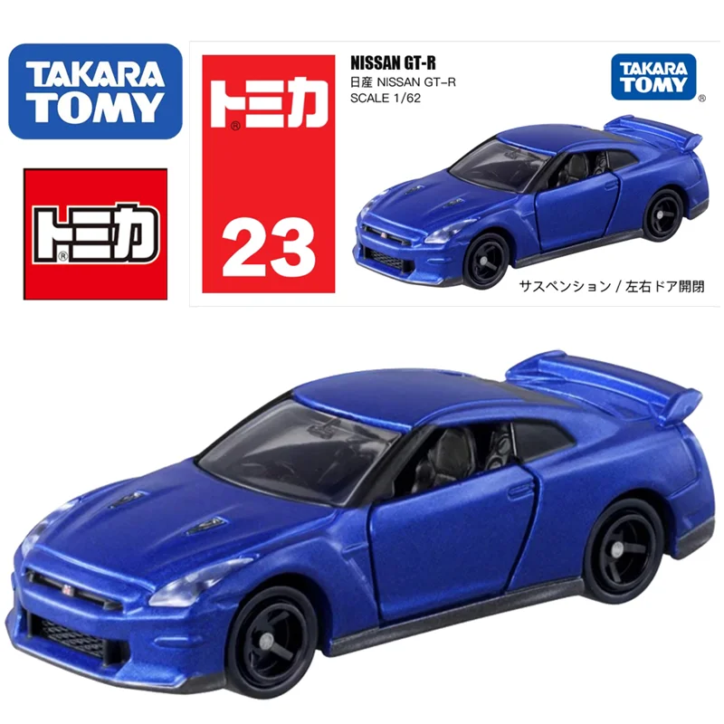 

Takara Tomy Tomica NO.23 Nissan GT-R Sports Car 1/62 Miniature Die-cast Alloy Car Model Children's Toy Christmas Birthday Gift
