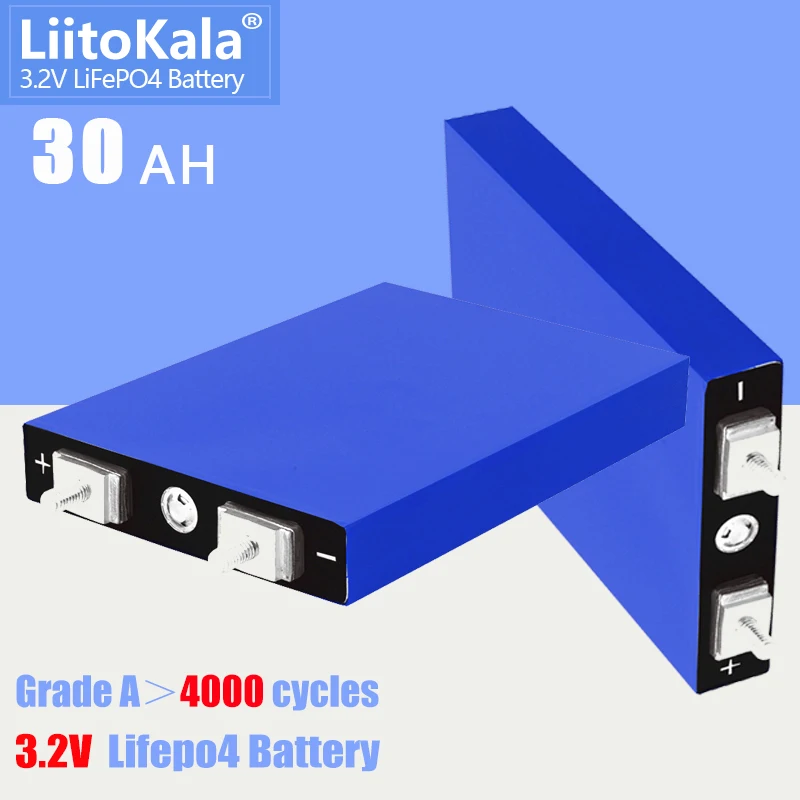 

Аккумуляторы LiitoKala, 3,2 в, 32 Ач, 2 шт.