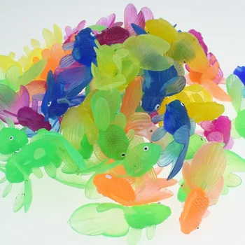 10pcs/Set PVC Artificial Fishes Aquarium Decoration 4.5cm Colorful Pinch Fish Home 
Ornaments for Fish Tank Desktop Decor