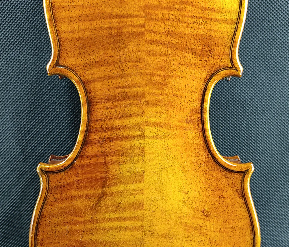 1/10 Size Violin Antonio Stradivarius 1714 Soil Professional Violin Size 1/10 Violine for Children European Wood Hand Made