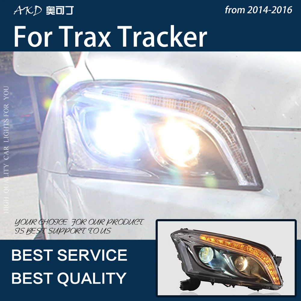 Car Lights For Trax 20132016 Tracker Led Auto Headlight Assembly