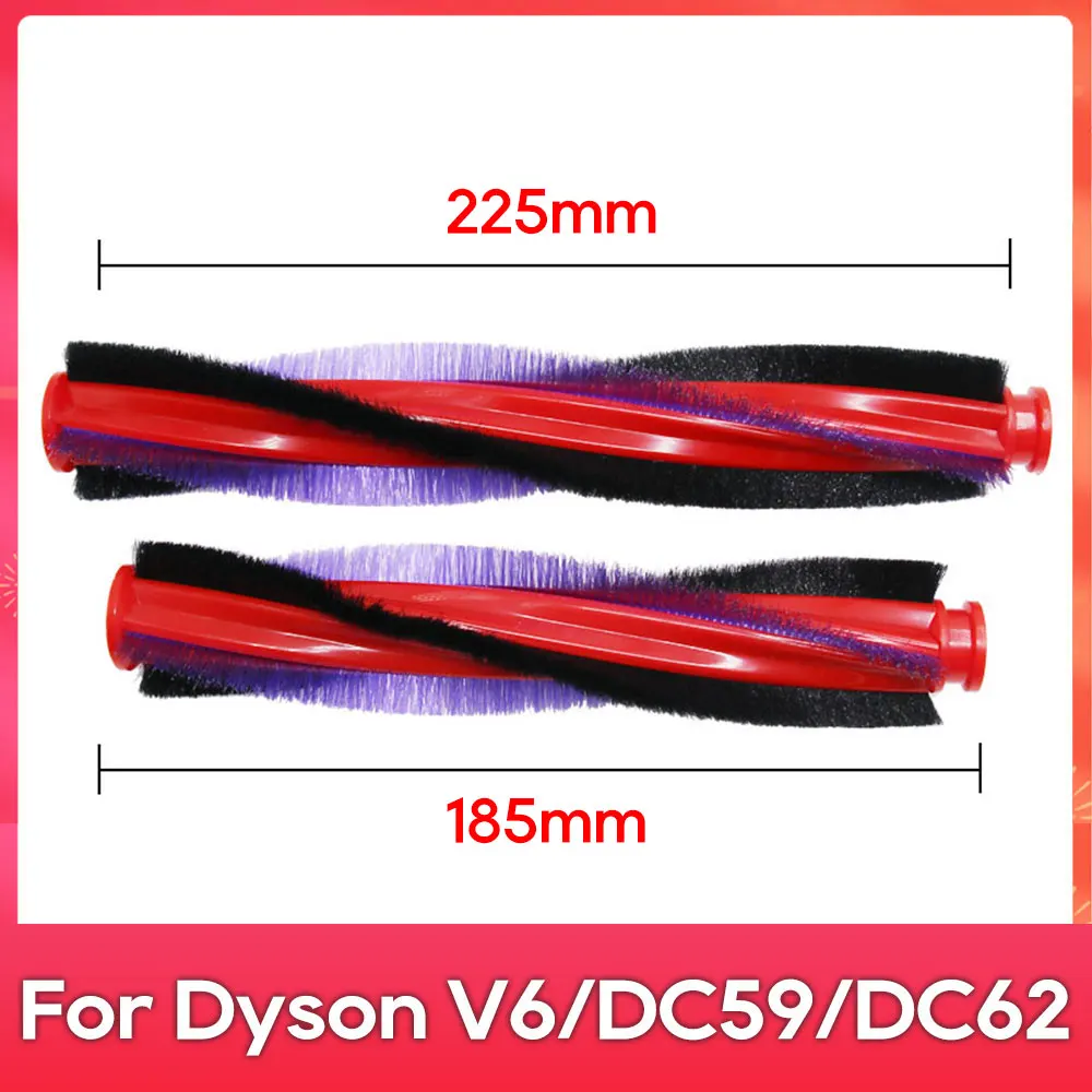 Bristle Brush Roller For ( Dyson V6 / DC59 / DC62 / SV07 / SV03 ) Vacuum Cleaner Replacement Spare Part Accessory