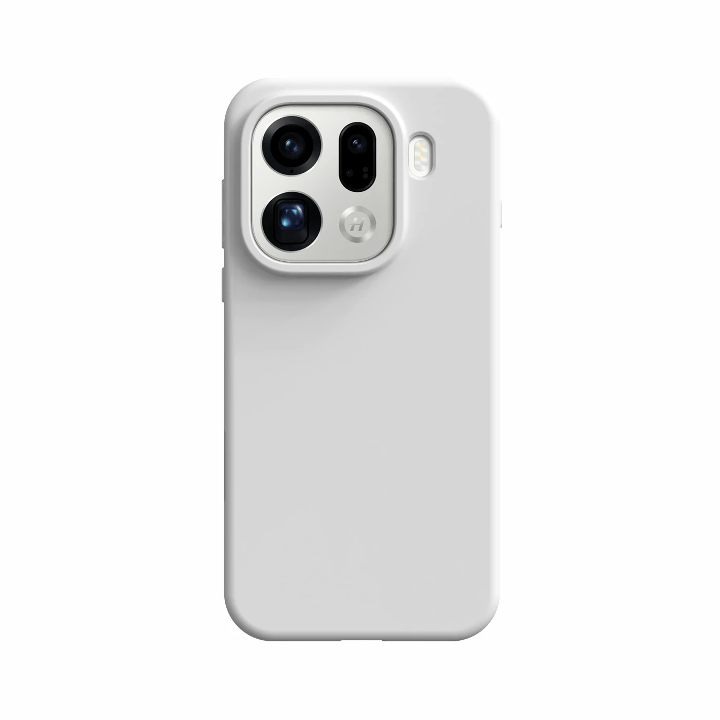 Fashionable Minimalist Liquid Silicone Shockproof Phone Case - Skin-Friendly Soft Back Cover