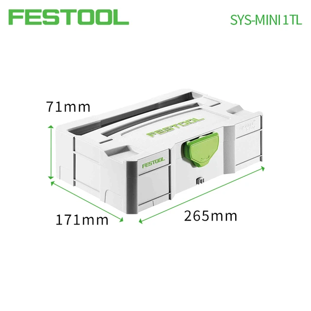 FESTOOL Systainer Port Multifunctional Car Household Hardware Accessories  Storage Box MINI-Systainer SYS-MINI 1 TL TRA SYS3 M112 - AliExpress