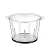 Multifunctional Household Meat Grinder Glass Bowl Mini Electric Vegetable Chopper Kitchen Food Processor 5
