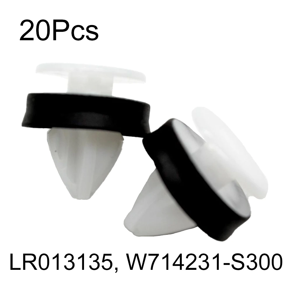 

20x Side Molding Clips Trim Panel Retainer Fasteners W714231-S300 LR013135 For For Ford For Transit 150 250 350