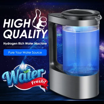 2L Electric Hydrogen Rich Water Kettle Ionizer Health Water Filter Drinking Hydrogen Water Generator Home 100V-240V Using 1
