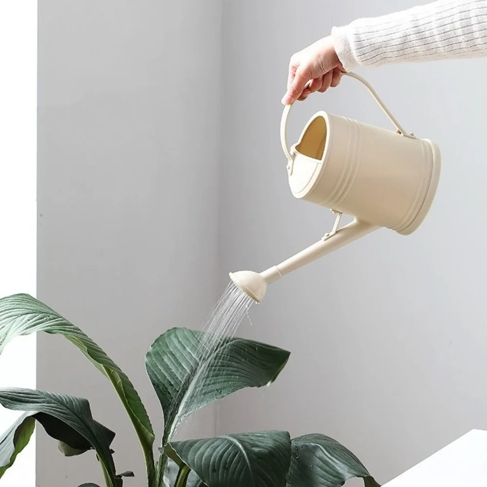 2L Gießkanne Topf Kunststoff Garten Pflanzen Blume Spray Wasserkocher Lange Mund Große Kapazität Bewässerung Gerät Bewässerung Werkzeug – Detail 3