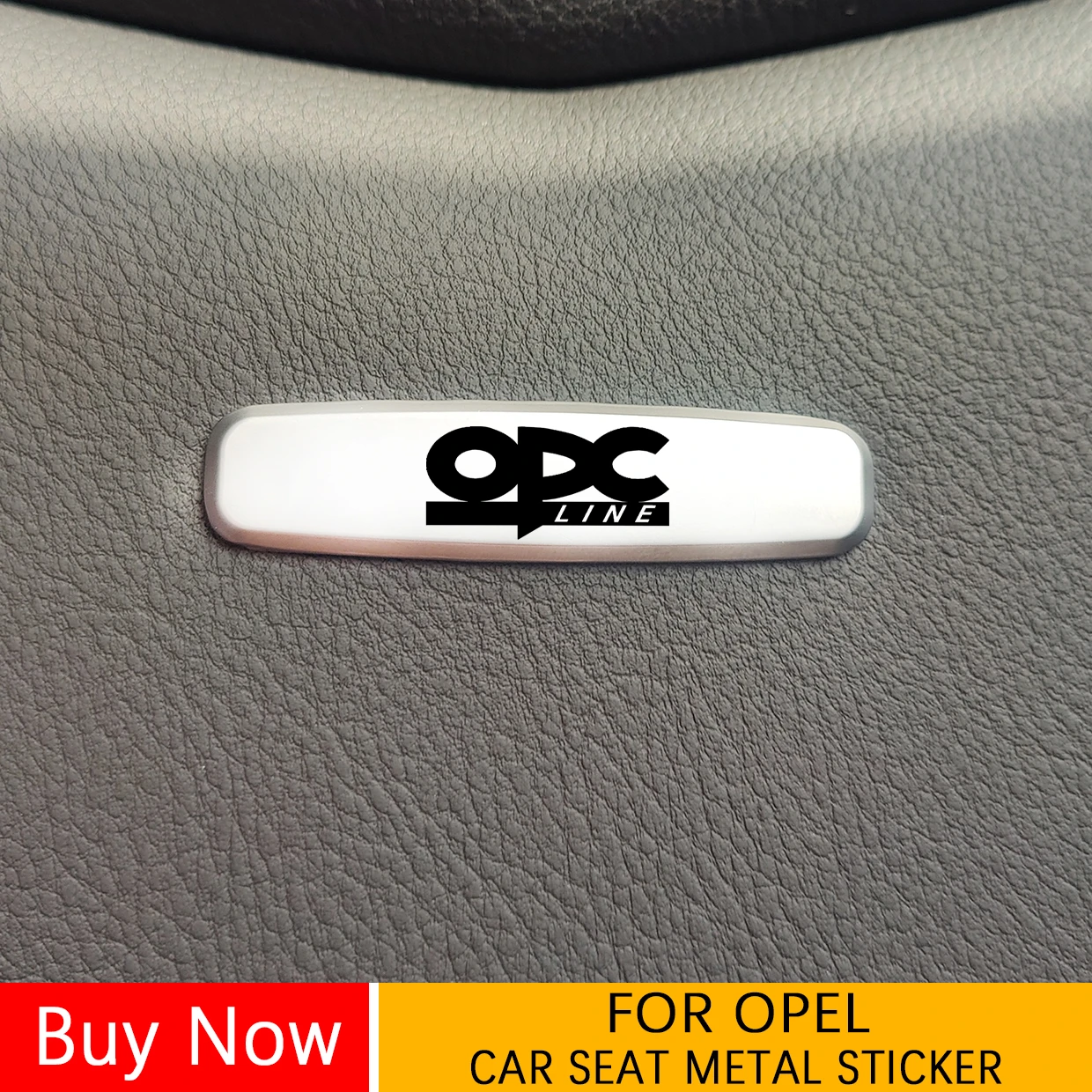 Car Seat Headrests Sticker Tuning Badges Metal For Opel Insignia Gtc