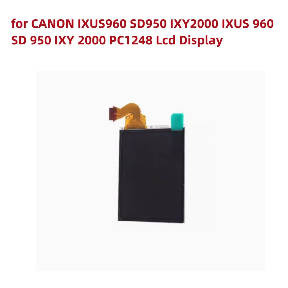 

Alideao-Новый ЖК-экран для CANON IXUS960 SD950 IXY2000 IXUS 960 SD 950 IXY 2000 PC1248 Ремонт камеры без подсветки