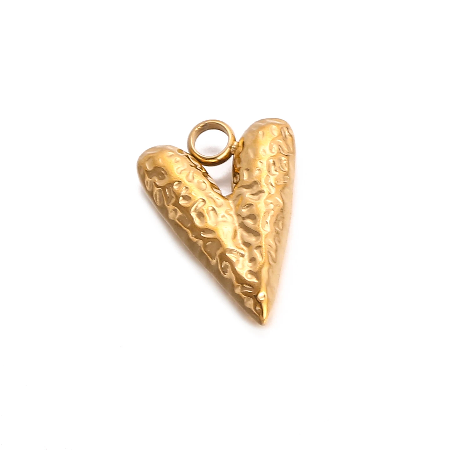 3 Teile/los Herz Charms Edelstahl 3D Liebe Herz Baumeln Anhänger für Schmuck Finden DIY Halsband Halskette Handgemachte Handwerk – Detail 6