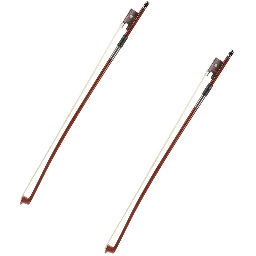 2 Pcs Violin Accessories Musical Equipment Accessory Bow Replacement Parts Instrument