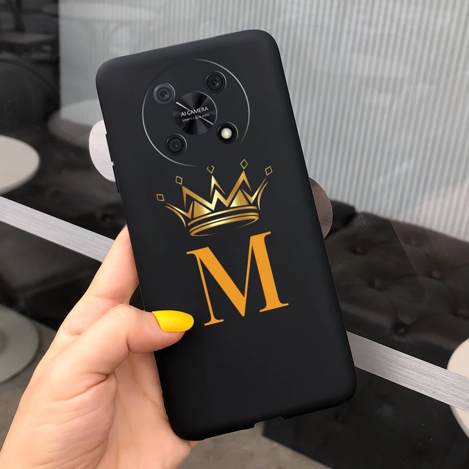Stylish Letter Design Soft Slim Phone Case - 6.7'' Back Cover Bumper