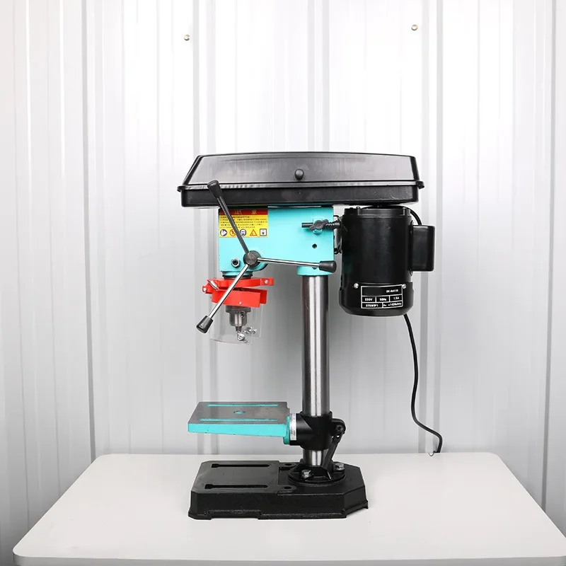 Small industrial bench drill aluminum wire motor household bench drill machine multifunctional high power 250W drilling machine 4