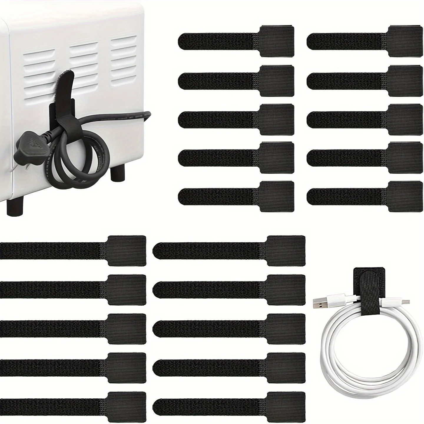 Versatile Kitchen Appliance Cord Organizer - 10/20pcs Set