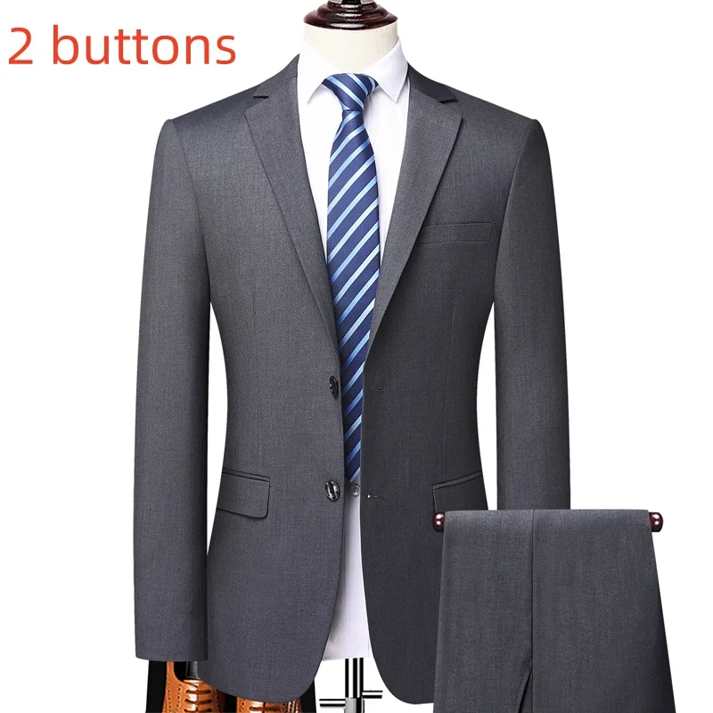 gray 2 buttons