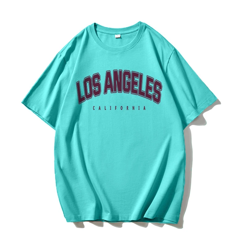 Hirsionsan Korean Letter Graphic T-shirt Women 2023 Summer O-neck Short Sleeve Basic Tees Female Oversized 100% Cotton201_voghion.com