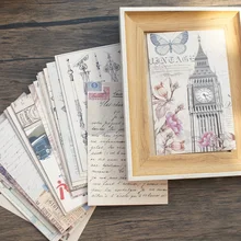 

15pcs Poetry and Romance In The Industrial Age Design As Post Card Gift Greeting Cards Gift Party Invitation Scrapbooking Use