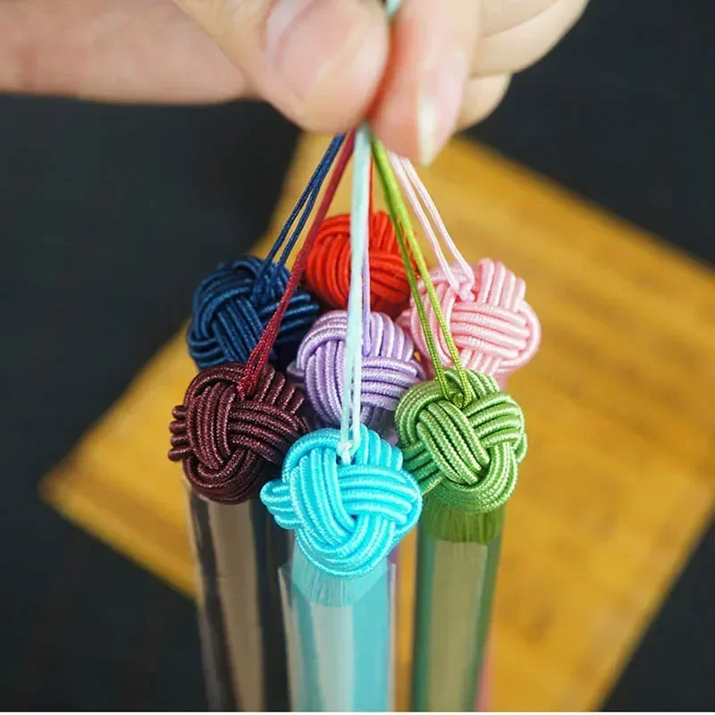 10/5Pcs 폴리 에스터 실키 Tassels 15cm Floss Bookmark Tassels파인애플 모자 술 쥬얼리 만들기 DIY 공예 액세서리