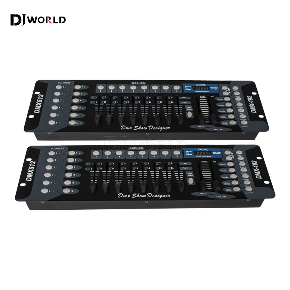 2 Pz/Set 192 Dmx Controller Stage Lighting Dmx512 Console Per Led Par Moving Head Beam Wash Spotlight Stage Effect Dj Equipment