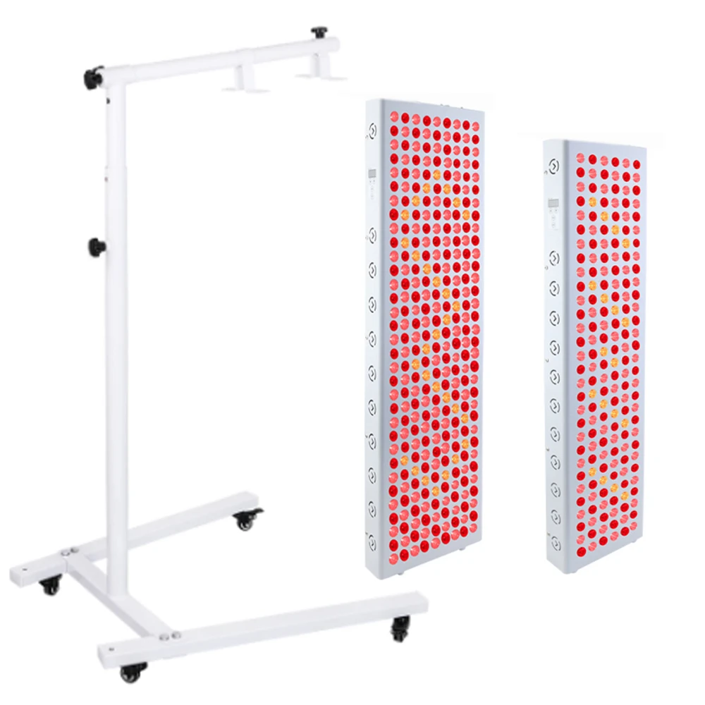 Red Light Therapy LED Beauty Device 630nm 660nm, 810nm 830nm 850nm Near Infrared Lamp Therapy Panel with Horizonal Stand