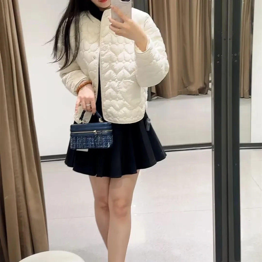 Vintage Elegant Woolen Box Square Chains Crossbody Shoulder Bag For Women 2024 New Luxury Brand Fashion Handbag