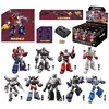 1/9pcs Transformer building block Splicing toys Optimus Prime bumblebee Shockwave Megatron Robot Action Figure Toy For Kids Gift 2