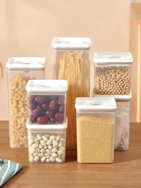 1pc Clear Food Storage Box,Food Storage Container With Lid