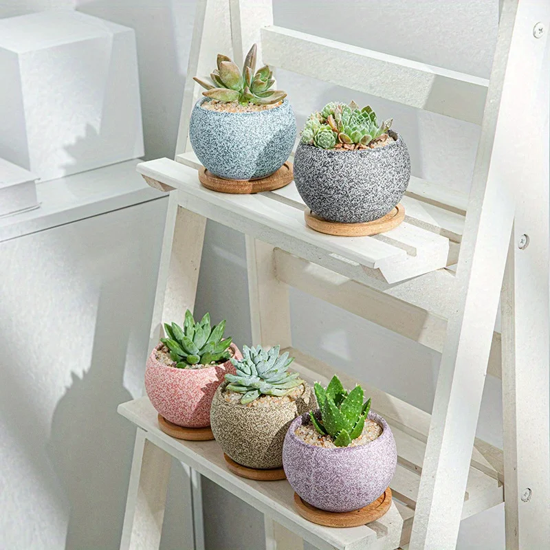 1pc Cute Flower Pot Creative Succulent Planters Ceramic Home Gardening Pots Indoor Outdoor Planters, Ceramic Pots for Plants