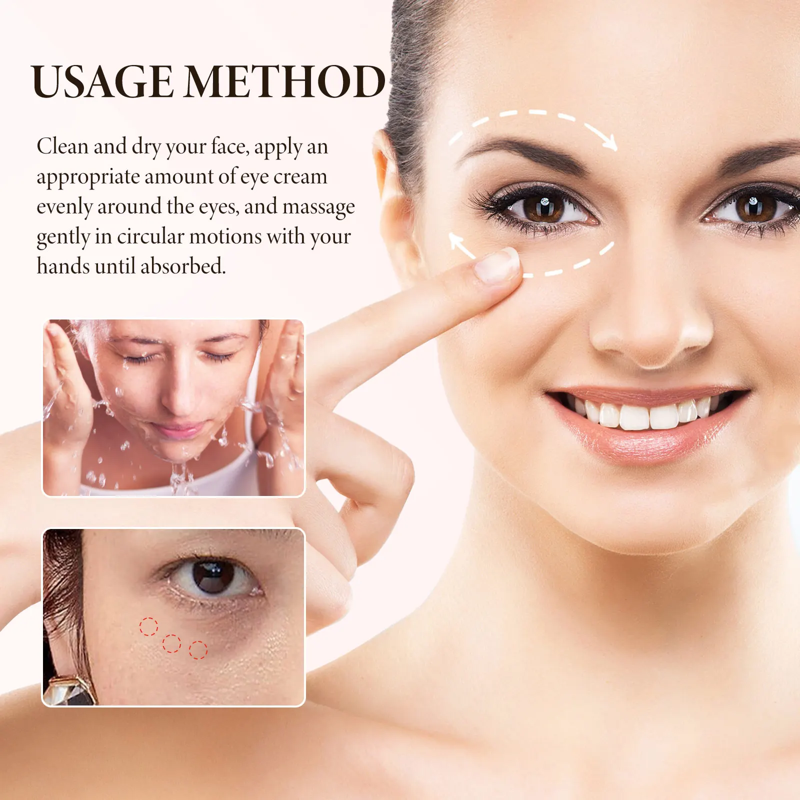 usage method , Bee Venom Eye Cream: Anti-Wrinkle, Firming, Hydrating Dark Circle Treatment