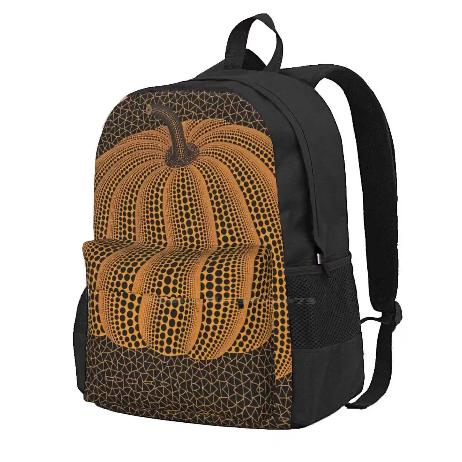

Yayoi Kusama-Landscape Iconic Travel Laptop Bagpack School Bags Exhibition Museum Galerie Masterpieces Archives Kawaii