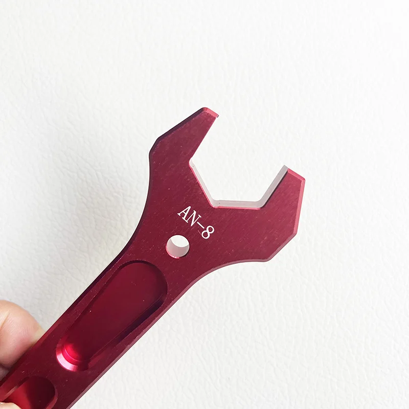Doppelseitige Fitting AN Aluminium Schraubenschlüssel Schlauchverschraubung Werkzeug Steckschlüssel Schraubenschlüssel Werkzeugsatz AN3 AN4 AN6 AN8 AN10 AN12 – Detail 6