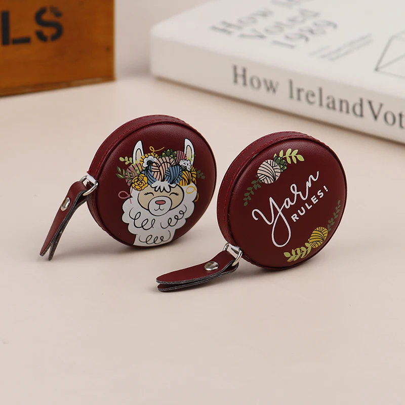 Tape Measure 1.5/2m Portable Retractable Vintage Style Mini Tape Nostalgia Measure Ruler Retro Sewing Centimeter Inch Roll Tape
