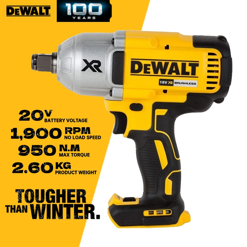 

Ударный гайковерт DEWALT DCF899, 18 в, 1900 об/мин, 1/2 дюйма