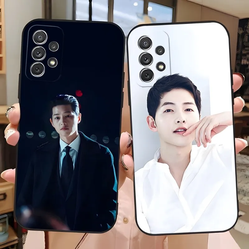 Fontanica Tv Song Joong Ki Custodia Per Telefono Per Samsung Note Galaxy 20 10 8 9 Pro Plus Ultra M20 M31 M40 M10 J7 J6 Prime Cover Posteriore
