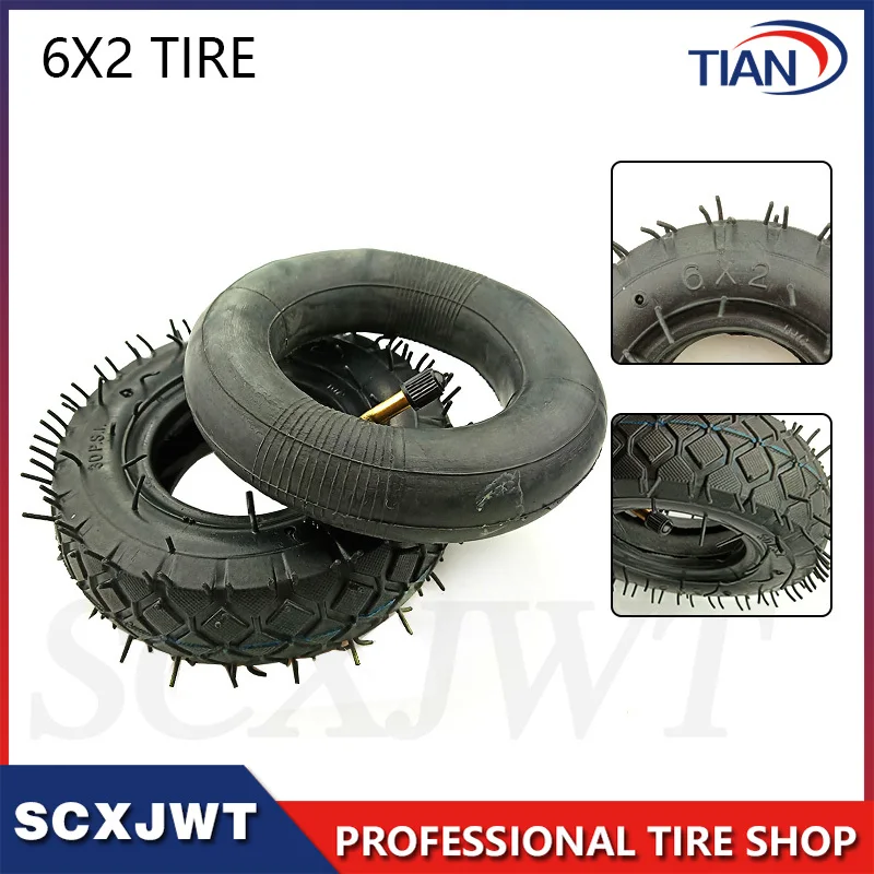  FVRITO 4.10-6 4.10/3.50-6 Tire And Inner Tube