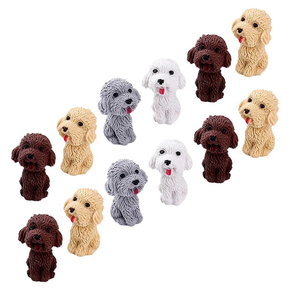 

Puppy Eraser Cartoon Student Trendy Erasing Tool Pencil School Stationery Animal Creative Dog Lovely Rubber The Gift