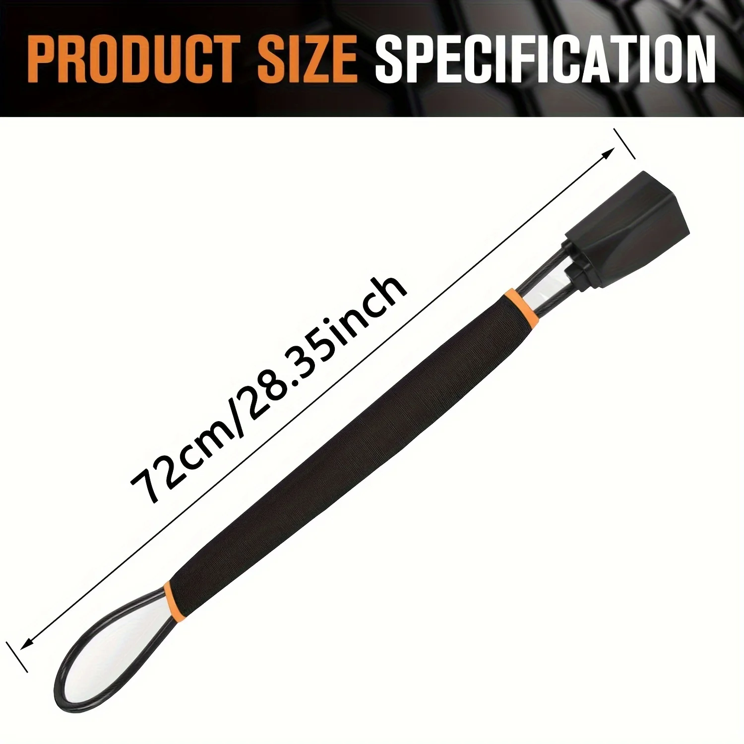 Universal Anti-Theft Steering Wheel Lock for Vehicles, Trucks, and SUVs