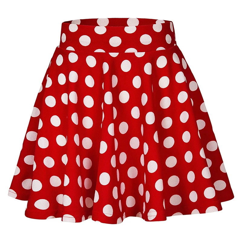 Women Pleated Dot Tennis Skirt with Pockets Shorts Athletic Skirts High Waisted Athletic Golf Skorts Workout Sports Skirts - Image 6