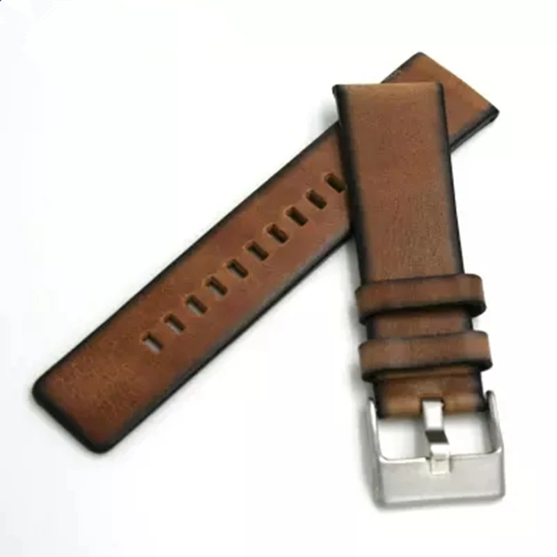 Vintage Retro Genuine Leather Watchband - High Quality Watch Strap Bracelet in Multiple Sizes