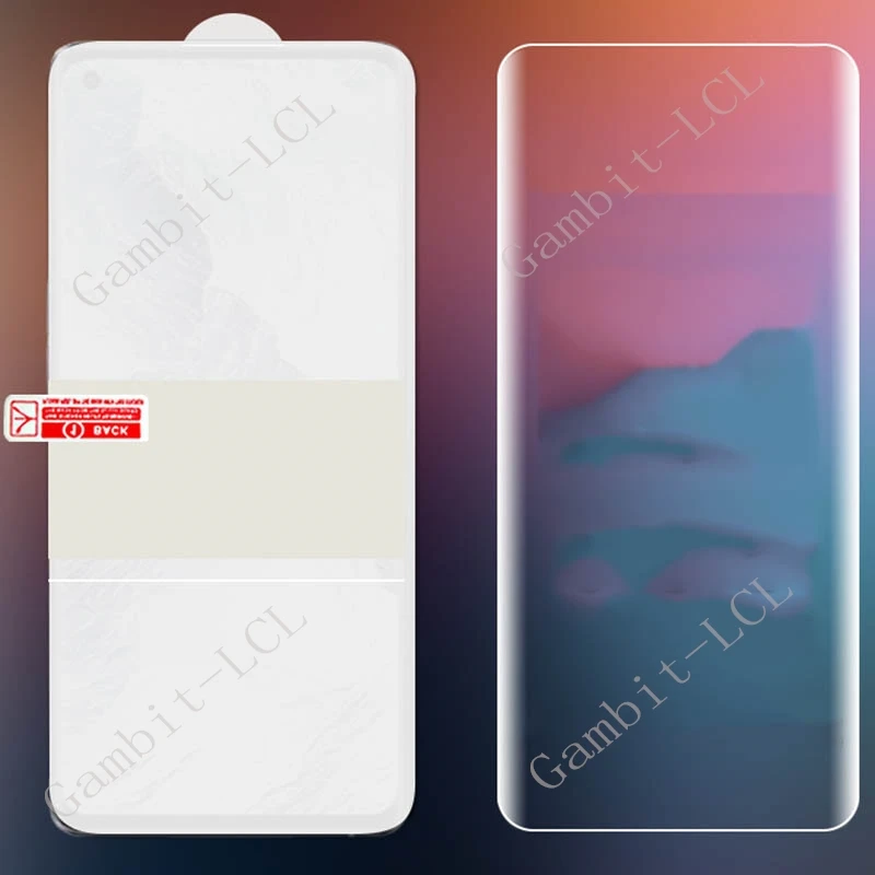 ZTE Nubia Red Magic 9 Pro + 6.8 인치 RedMagic9Pro Plus 유압식 HD 소프트 하이드로겔 필름, 전체 보호 스크린 보호대 커버