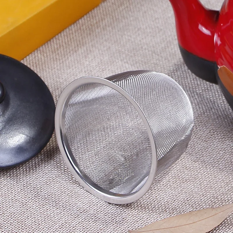 

Tea Strainer Stainless Steel Spice Tea Tableware Mesh Strainer Sieve For Coffee Tea Bags Stand Tea Brewing Teapot Mesh Wholesale