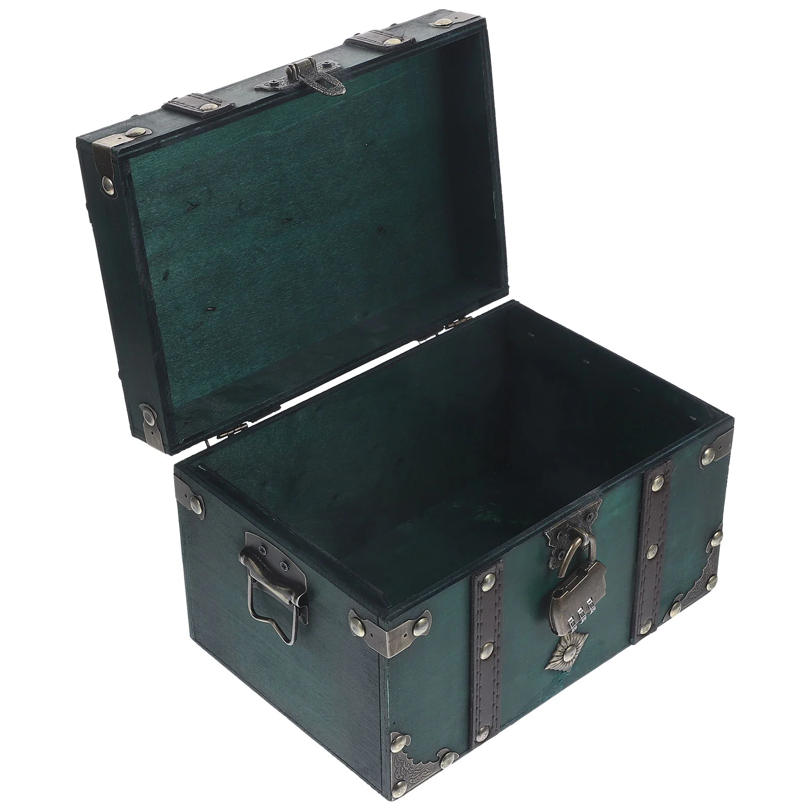 

Vintage Trinket Box Hasp Jewelry Storage Case Decorative Trinket Storage Box