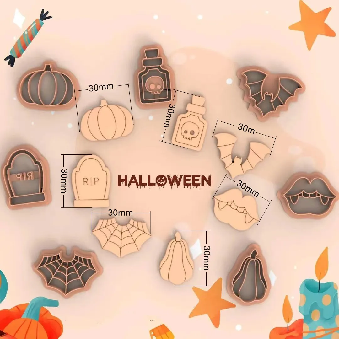 Pumpkin Polymer Clay Cutter  Sharp, Clean, Precision Cuts Every