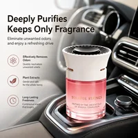 Nouveau désodorisant solide pour voiture, baume parfumé longue durée, parfum pour voiture pour femme, élimine les odeurs et purifie l'air 3