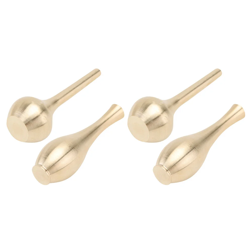 

4 Pcs Small Vase Ornament Wedding Desktop Adornment Flower Arrangement Pure Delicate