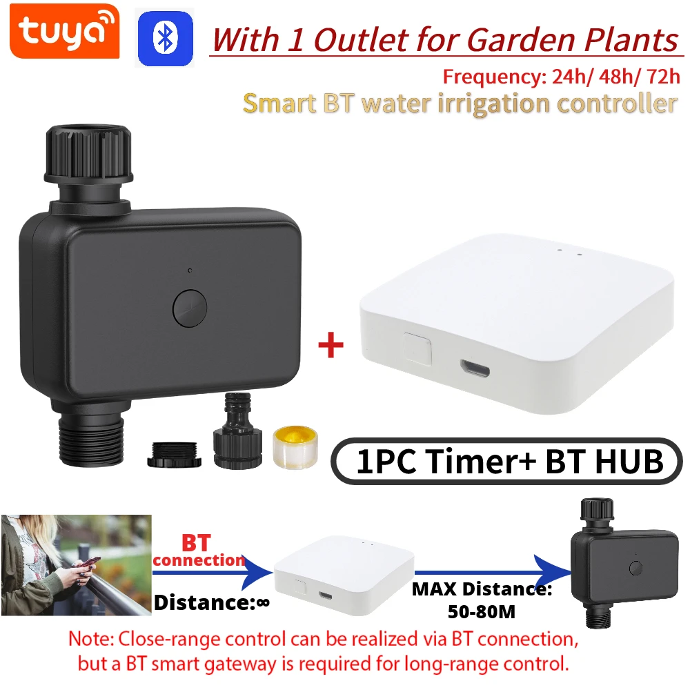 Garden Watering Timer Automatic Electronic Watering Timer Digital Irrigation Controller System Water Timing Irrigation In Garden 